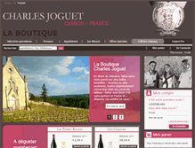 Tablet Screenshot of laboutique.charlesjoguet.com